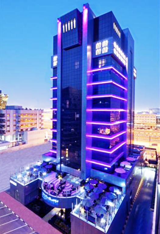 Halo Hotel Dubai Bagian luar foto
